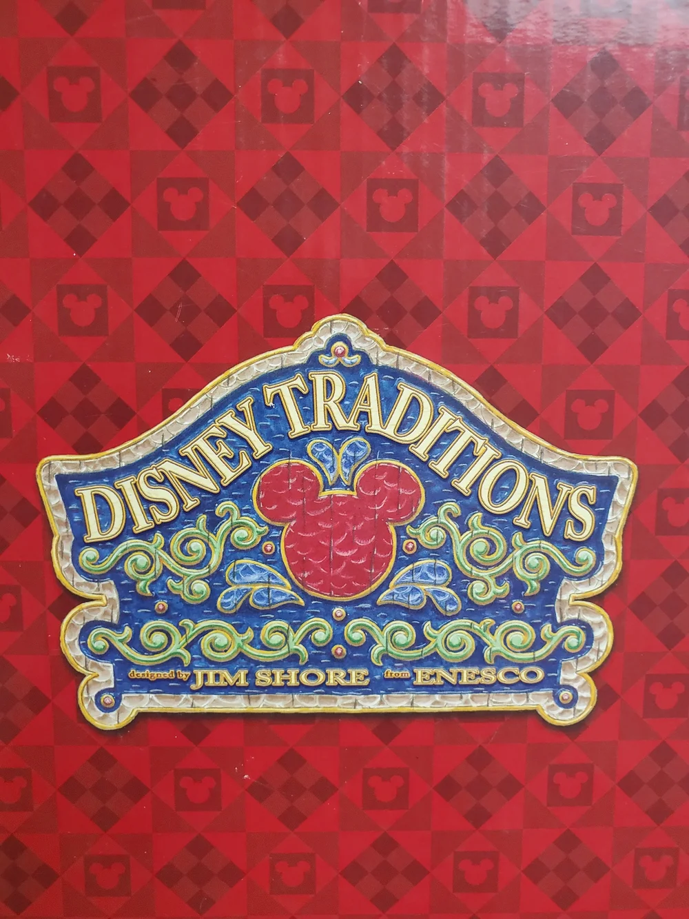 Disney Traditions Jim Shore Mickey Mouse with Balloons - Purple